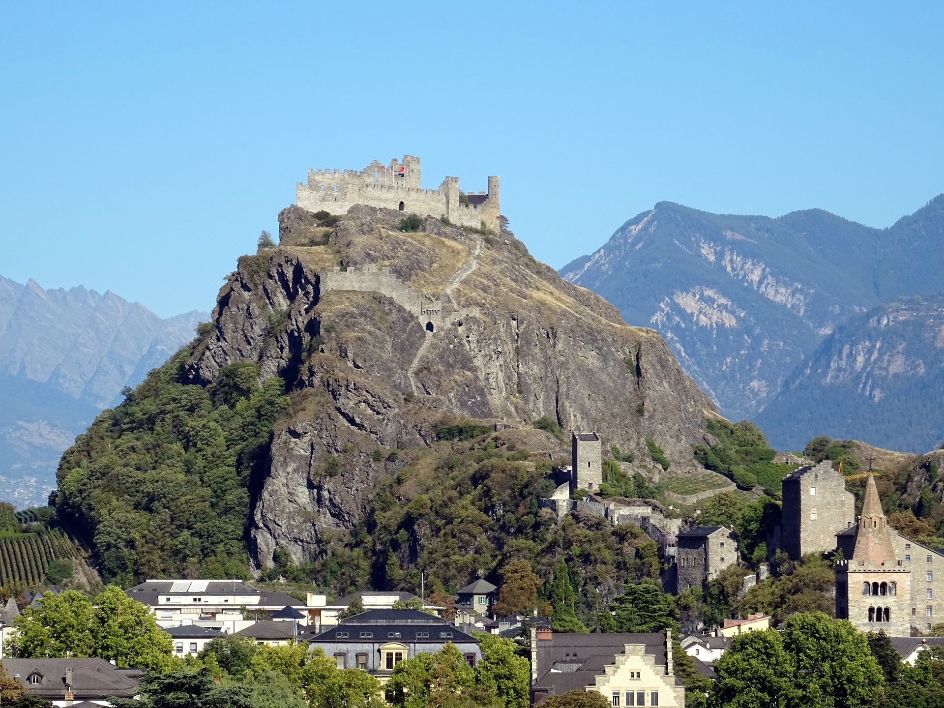 Tourbillon Castle, Sion